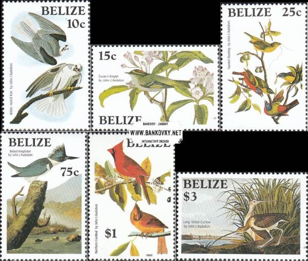 Známky Belize 1985 Vtáci