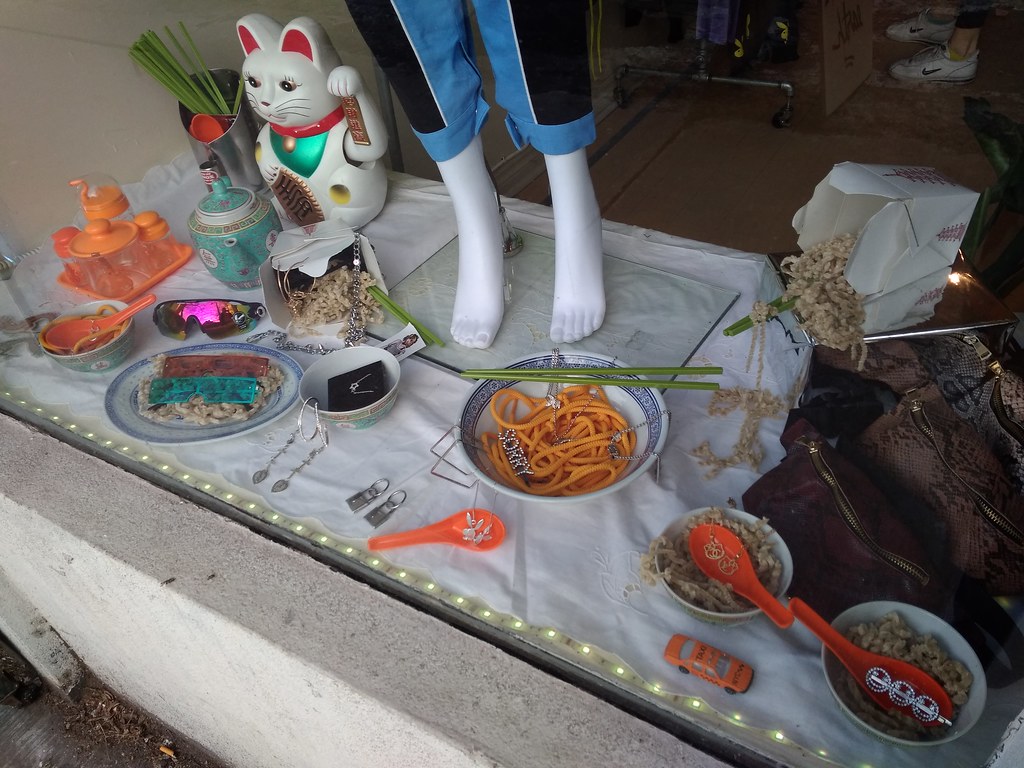 storefront of a shop in Chinatown, Toronto