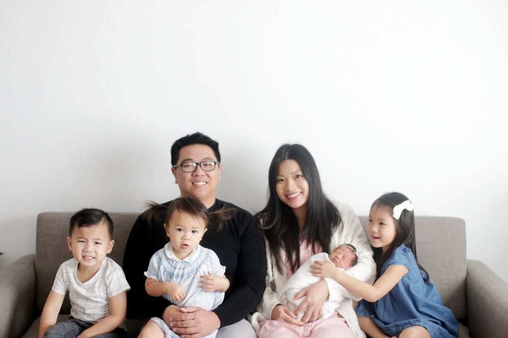 first photo as family of 6