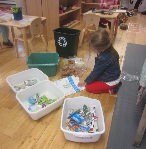 sorting recycling