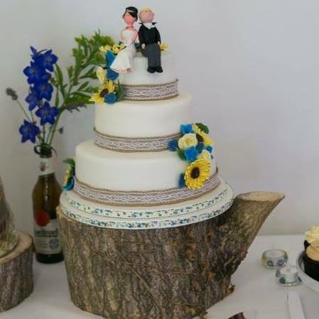 Wedding Cake by Kakes by Kat.