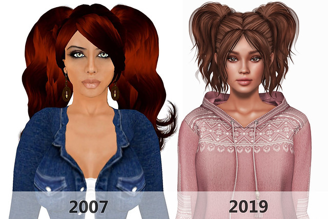 Then and Now #SecondLifeChallenge