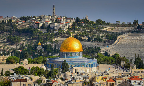 2018 temple mount dome rock viewed from bell tower church redeemer old city jerusalem israel jerusalemdistrict il jlm middleeast middle east altstadt historic ancient יְרוּשָׁלַיִם golden