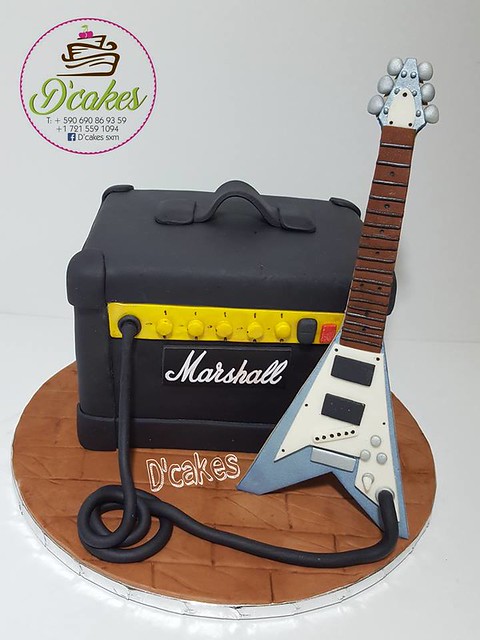 Musician's Cake by D'Cakes SXM