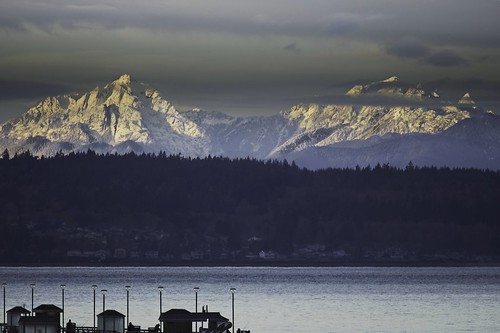 landscape olympicmountains pugetsound