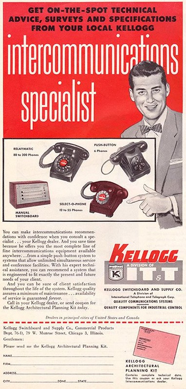 IT&amp;T, Kellogg 1956