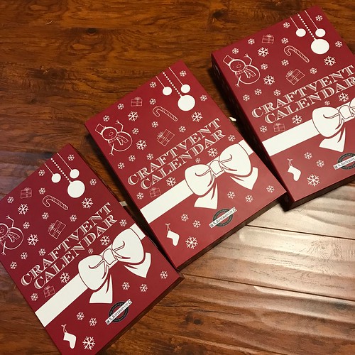 The Gift Advent Calendars arrived with a few days to spare - December 1st is tomorrow. Hurry in to get one for your knitter or treat yourself! Limited quantities!