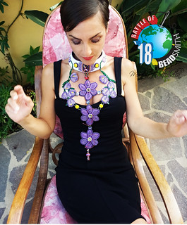 The Battle of the beadsmith 2018 Martha Mollichella from Italy italian saffron zafferano italiano