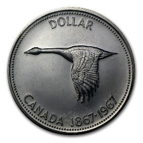 1967 Centennial Dollar