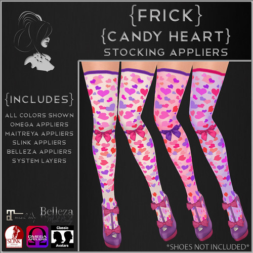 {Frick} Candy Heart Stocking Appliers