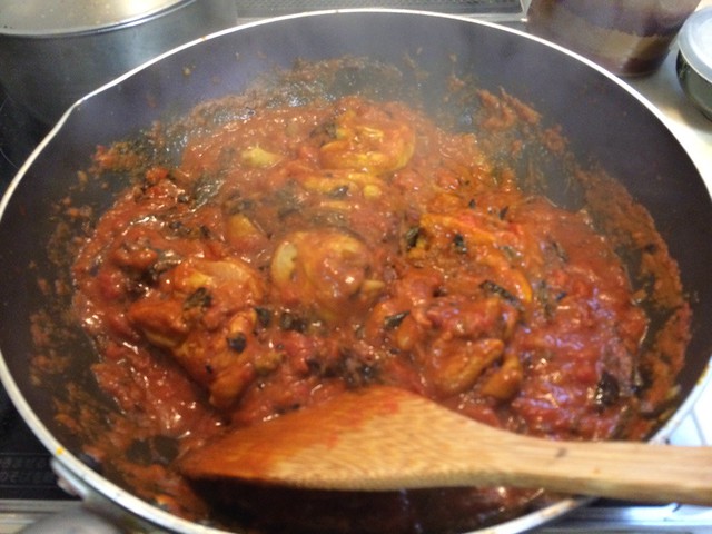 Make Chicken curry
