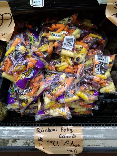 Rainbow Baby Carrots $0.79