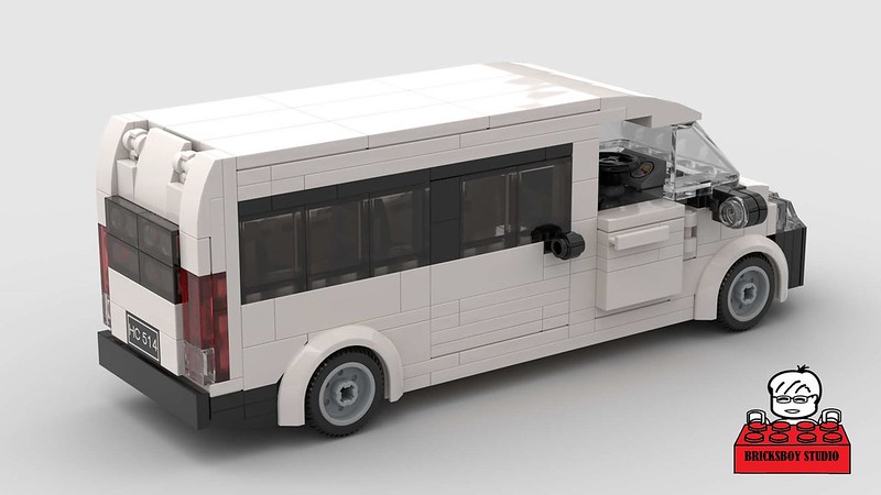 HiAce Van Building PDF Instruction  LEGO MOC #24 Toyota 5th Gen 