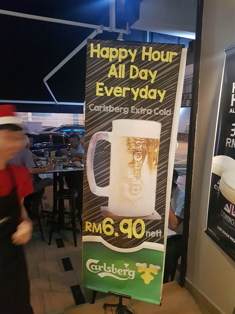 雪花嘉士伯啤酒 All-Day Happy Hour Extra Cold Carlsberg rm$6.90 Mug @ Big Daddy's Restaurant Taipan USJ10