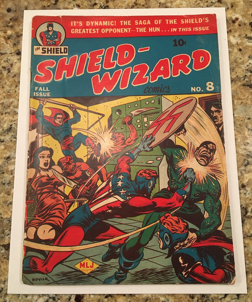 Shield Wizard Comics #8