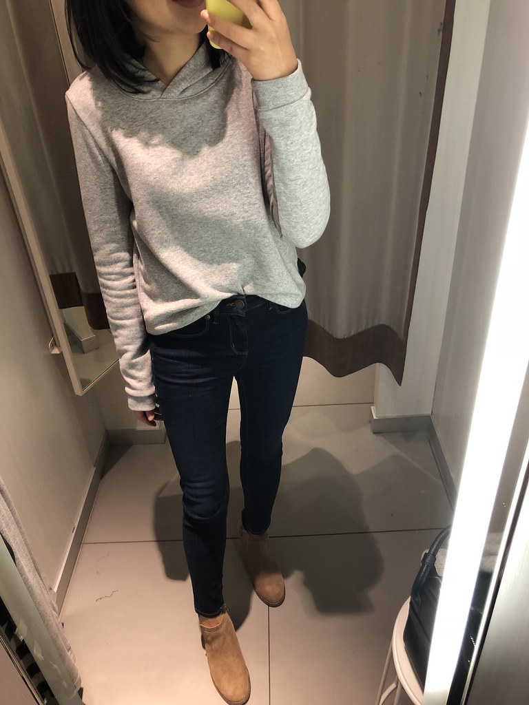 H&M Short Hooded Sweatshirt, size 14Y+