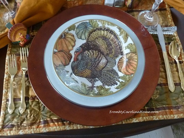 Thanksgiving Tablescape 2018 at FromMyCarolinaHome.com