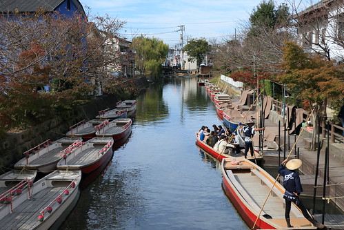 福岡 柳川市 川下り yanagawa japan fukuoka boat cruise embarkation moat