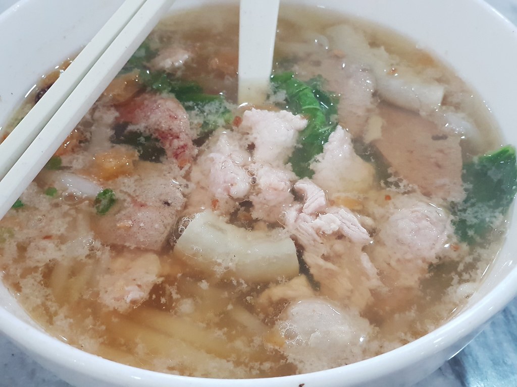 猪肉粉 Pork noodle rm$8.80 @ Mr. J Kitchen Authentic Pork Noodles Taipan USJ10