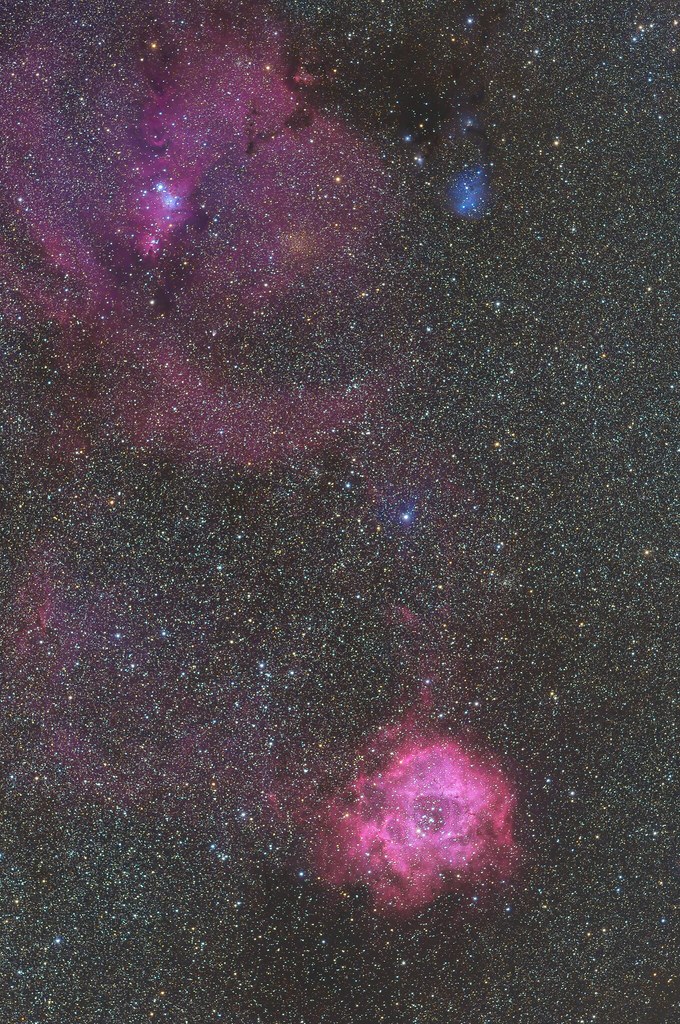 The Rossete Nebula and NCG2264