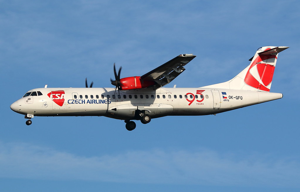 ATR 72 aircraft sticker