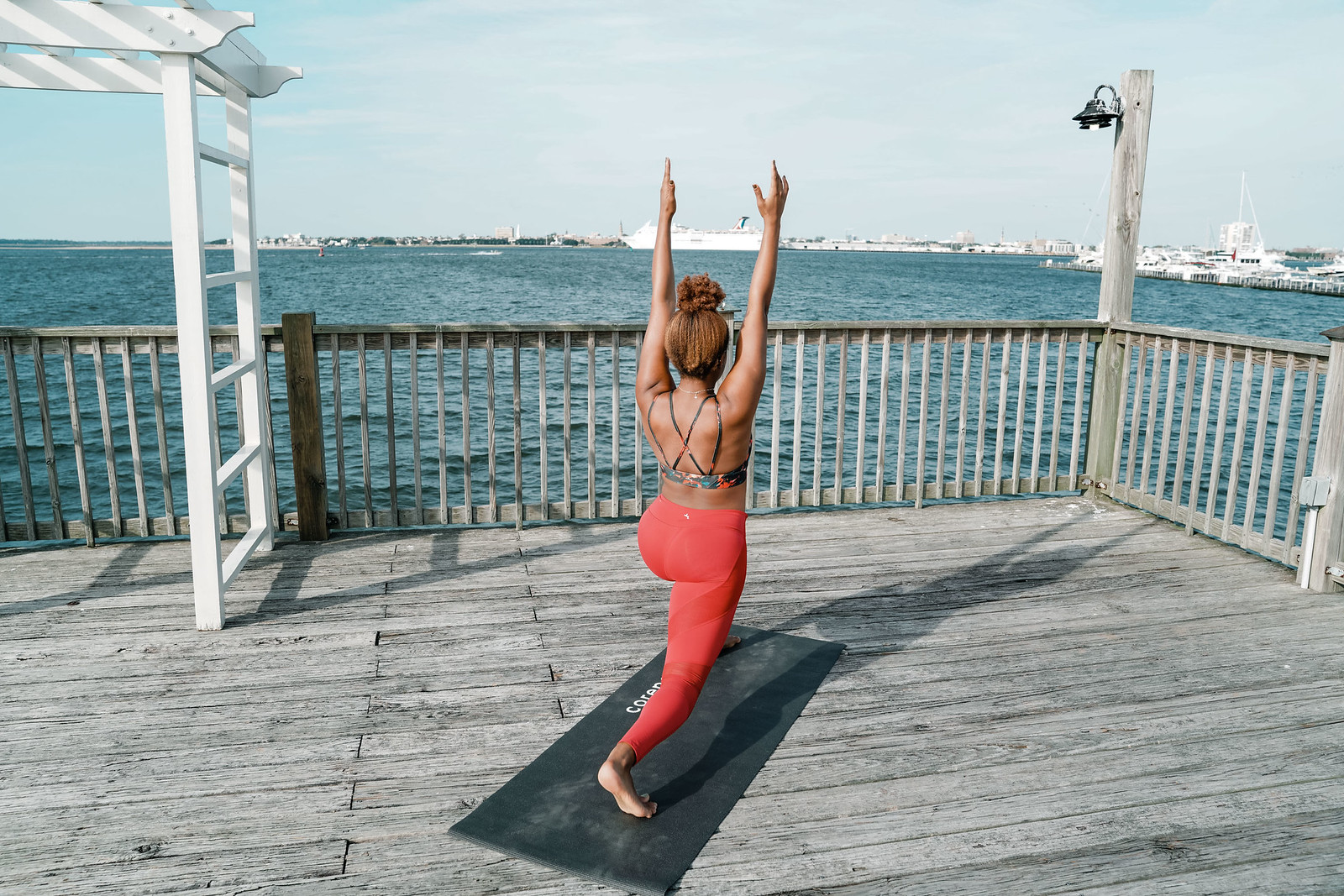 yoga at the beach club Charleston