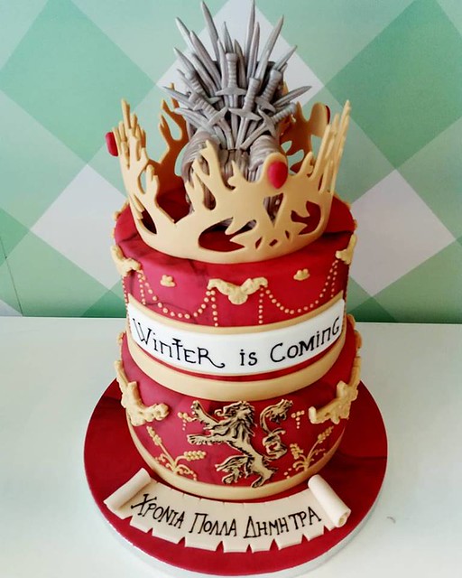 Game of Thrones Cake by Virginia's Cakes