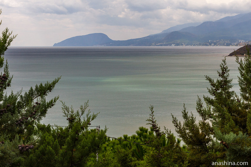 Вид в сторону Аю-Дага, Малореченское, Крым