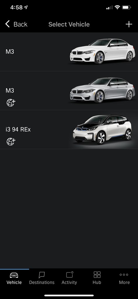 BMW Connected app