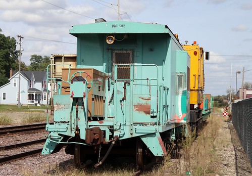 caboose owatonnaminnesota railroad train missouripacific mp