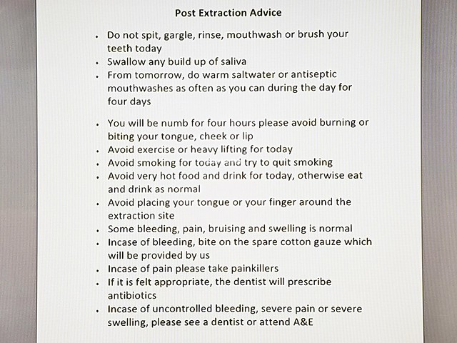 Post Wisdom Tooth Extraction Guidelines