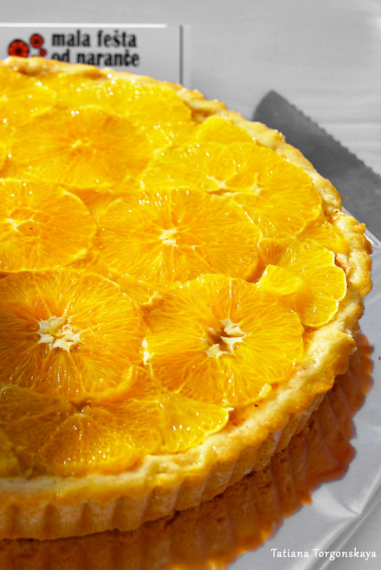 Апельсиновый тортик