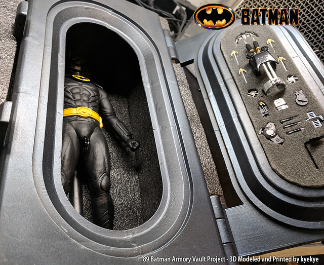 1/6 Scale 89 Batman Armory Custom (3D Print) 45155291365_8e4948e9aa_z