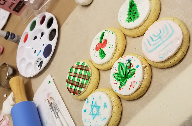 Craftjam Watercolor Cookie Decorating!