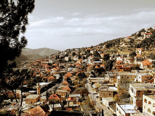 redbricks cityscape landscape urbanization village mountlebanon deirelqamar lebanon