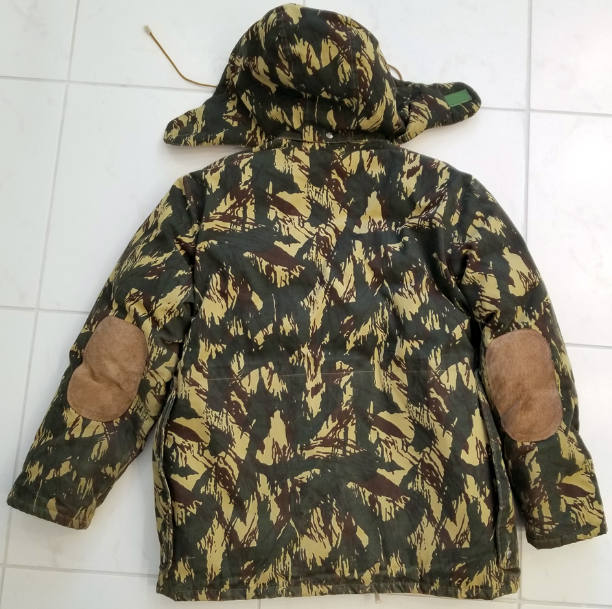 Winter Hunting Parka in Ugandan Vertical Lizard Camo