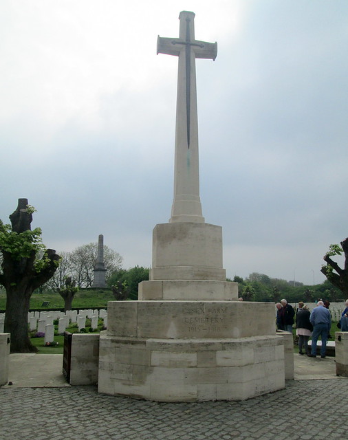 Essex Farm Cemetery Ypres, Cross of Sacrifice