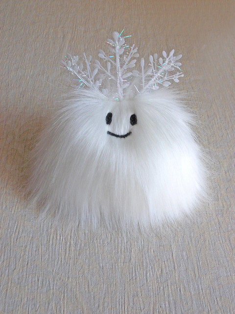 Snowflake Winter kawaii monster 5