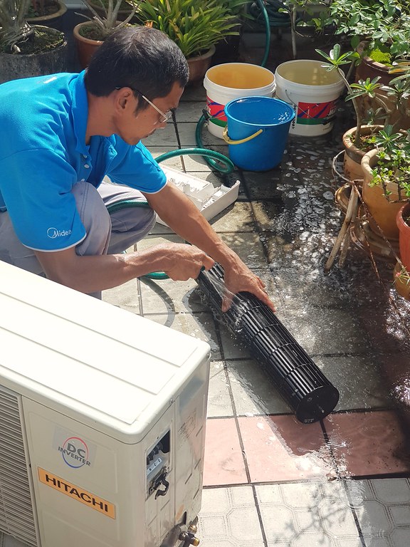 (Chemical Cleaning) Air Condtion Service rm$200 @ P&B Air Cond Services from Taman Hartamas Cheras