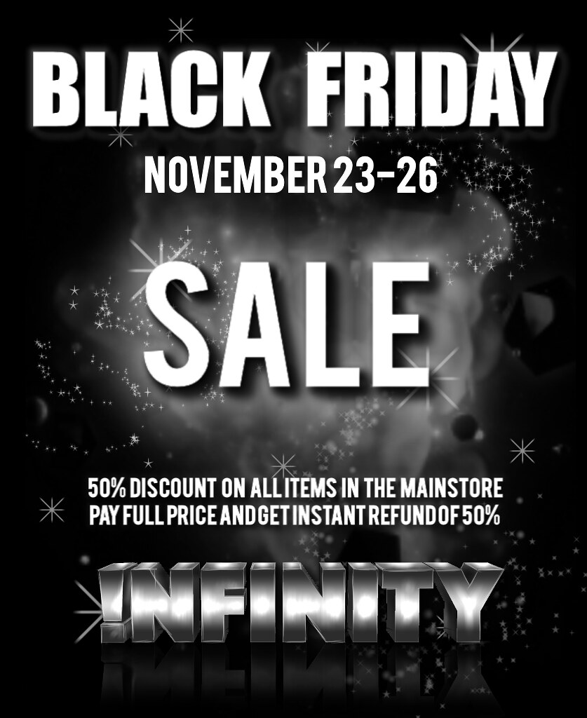 !NFINITY Black Friday SALE - TeleportHub.com Live!