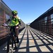 Ride Across California training continues with the fifth grader. Here's one of many small bridge crossings we had on today's chilly loop around the San Diego bay.