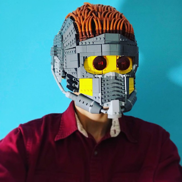 Lego Wearable Star Lord Helmet