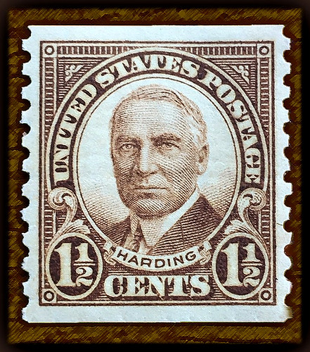 1930 stamp postage harding