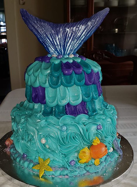 Mermaid Cake By Teri Dove Kniceley of Country cakes
