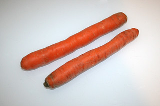 02 - Zutat Möhren / Ingredient carrots