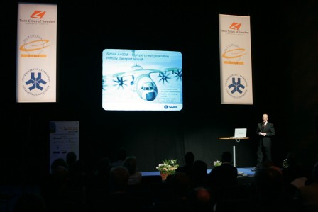 7 Welcome by Lennart Sindahl of SAAB