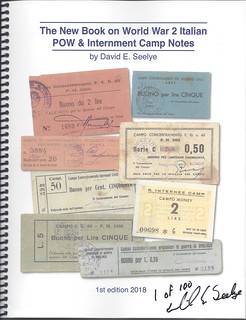 WWII Italian POW Internment Camp Notes book cover
