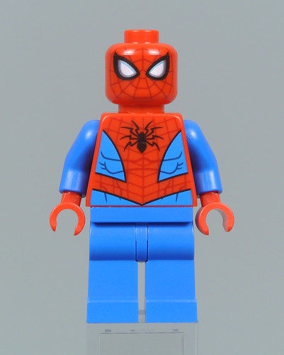 spider man car chase lego