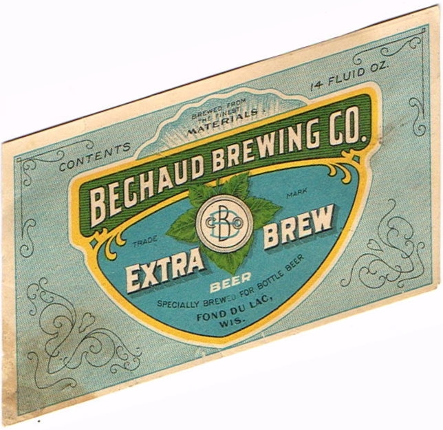 Extra-Brew-Beer-Labels-Bechaud-Brewing-Co-Empire-Brewery