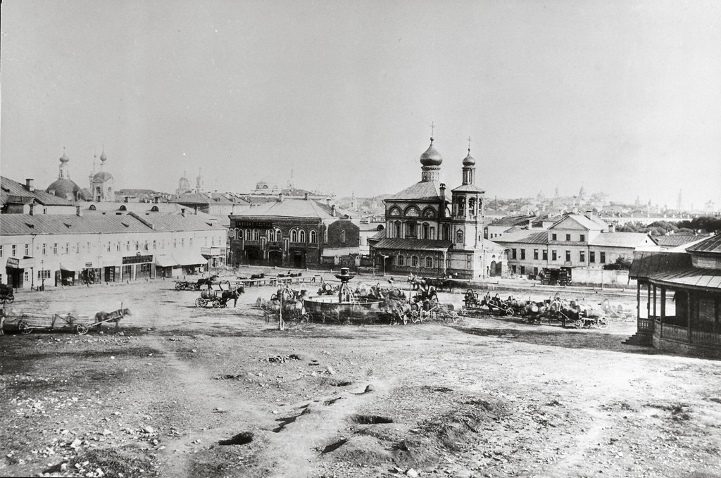 Варварская площадь, 1860-е